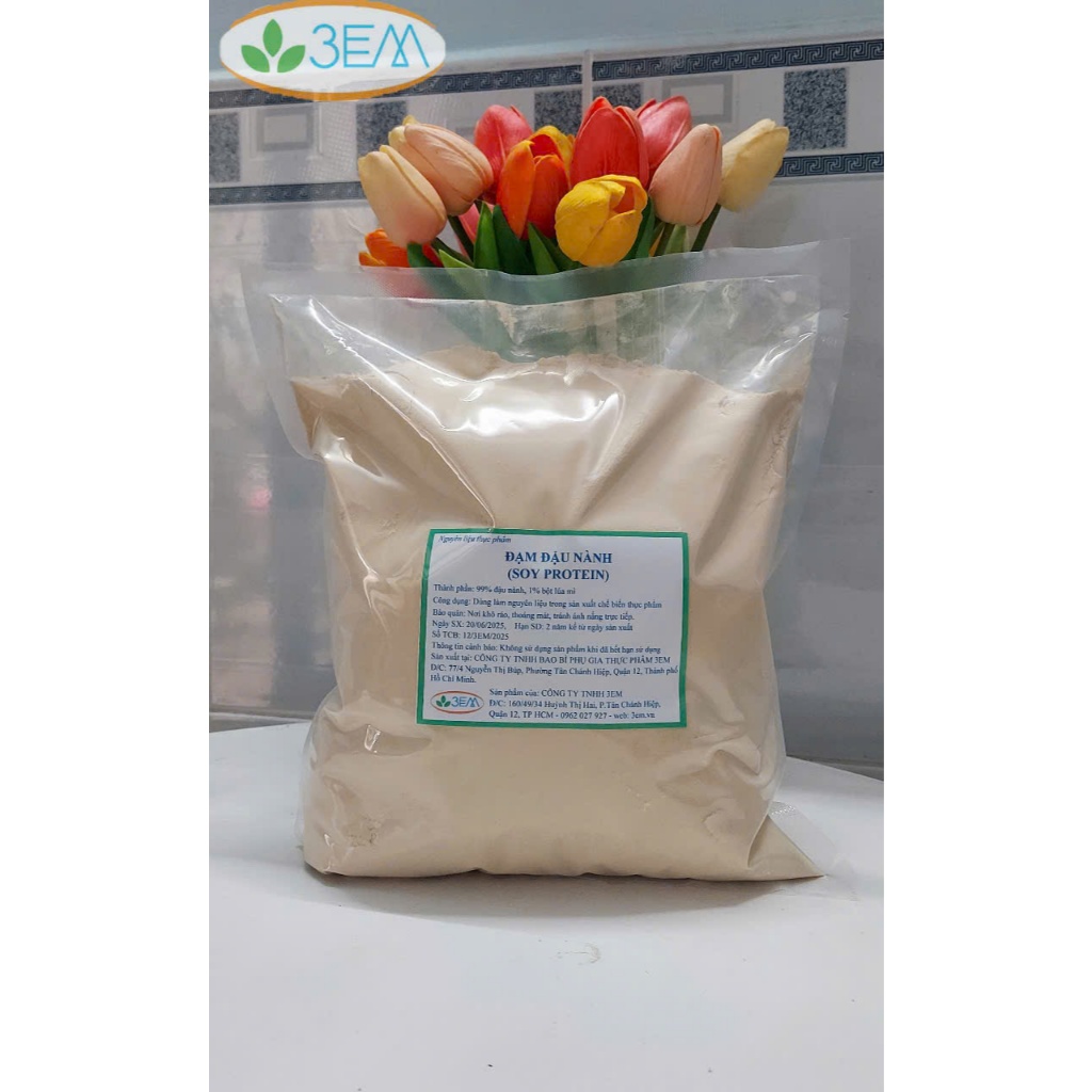 1KG BỘT ĐẠM ĐẬU NÀNH (SOY PROTEIN ISOLATE)