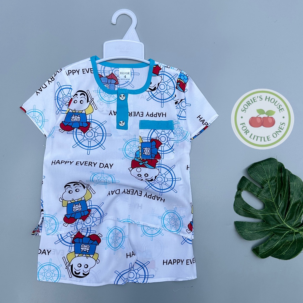[Ảnh thật][9-40kg] Bộ tole/lanh ĐÙI bé trai