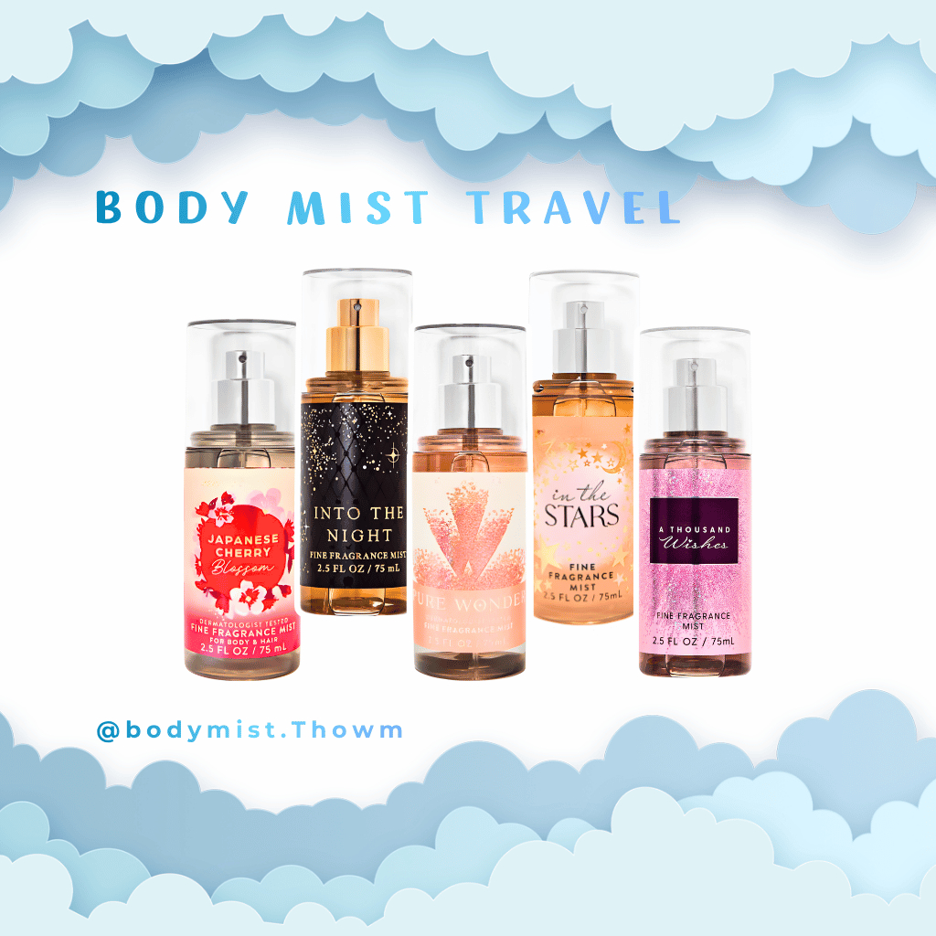 [ TRAVEL SIZE ] Xịt thơm Body Mist Bath & Body Works 75ml
