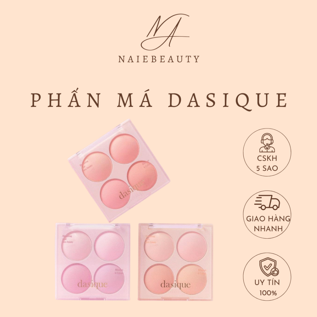 Phấn Má Hồng Dasique Blending Mood Cheek Phấn má Dasique Má hồng Dasique - Naie.Beauty