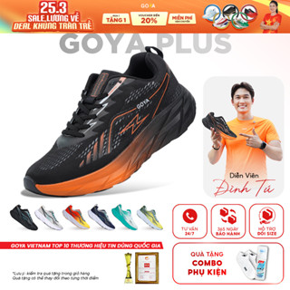 [Tặng Phụ Kiện] Giày thể thao chạy bộ nam nữ Goya Plus năm 2026 Công nghê EVA Foam mới nhất, nhẹ êm, nẩy vượt trội