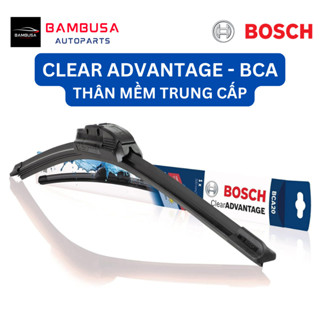 Gạt mưa ngàm móc U theo từng size thân mềm BOSCH chính hãng Clear Advantage | giá 1 cây
