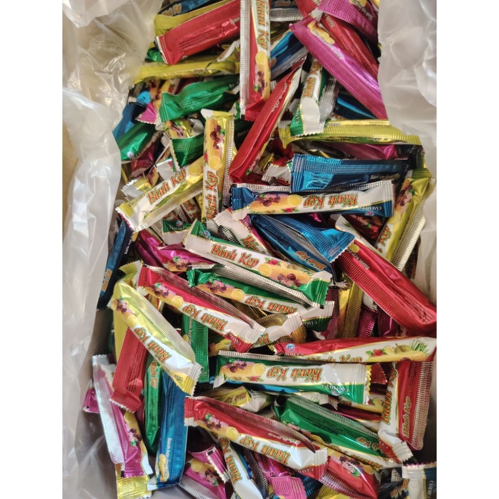 Bánh Ống Quế Fantaxy Cẩm Huê Xá Kg - Giòn Béo Thơm Ngon