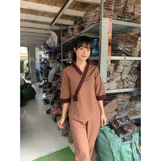 Tim 3Nút nữ # Đồ Bộ Nữ # Quần Áo