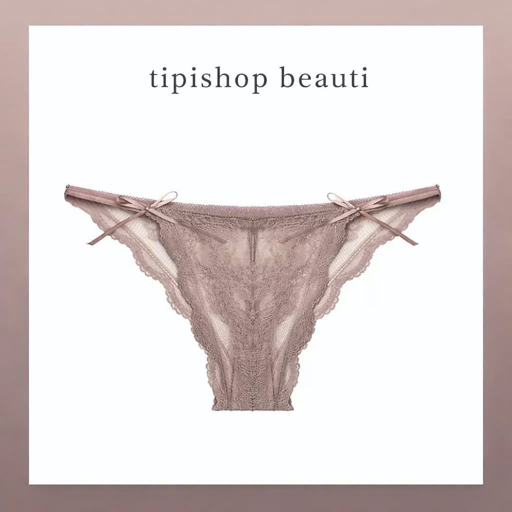 Quần lót ren nữ sexy cao cấp họa tiết nổi Fela E2-13