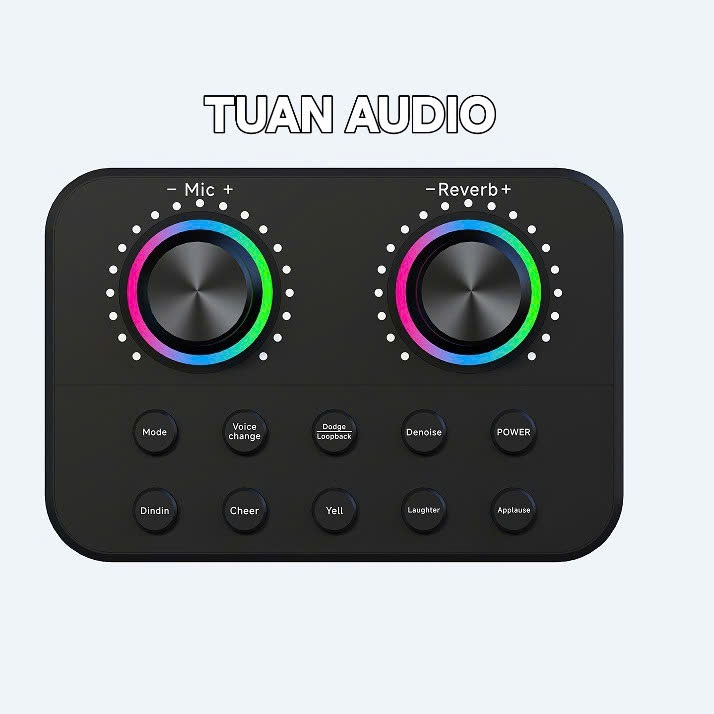 Card âm thanh trực tiếp BOX6 Giao diện âm thanh live stream thu âm Podcast