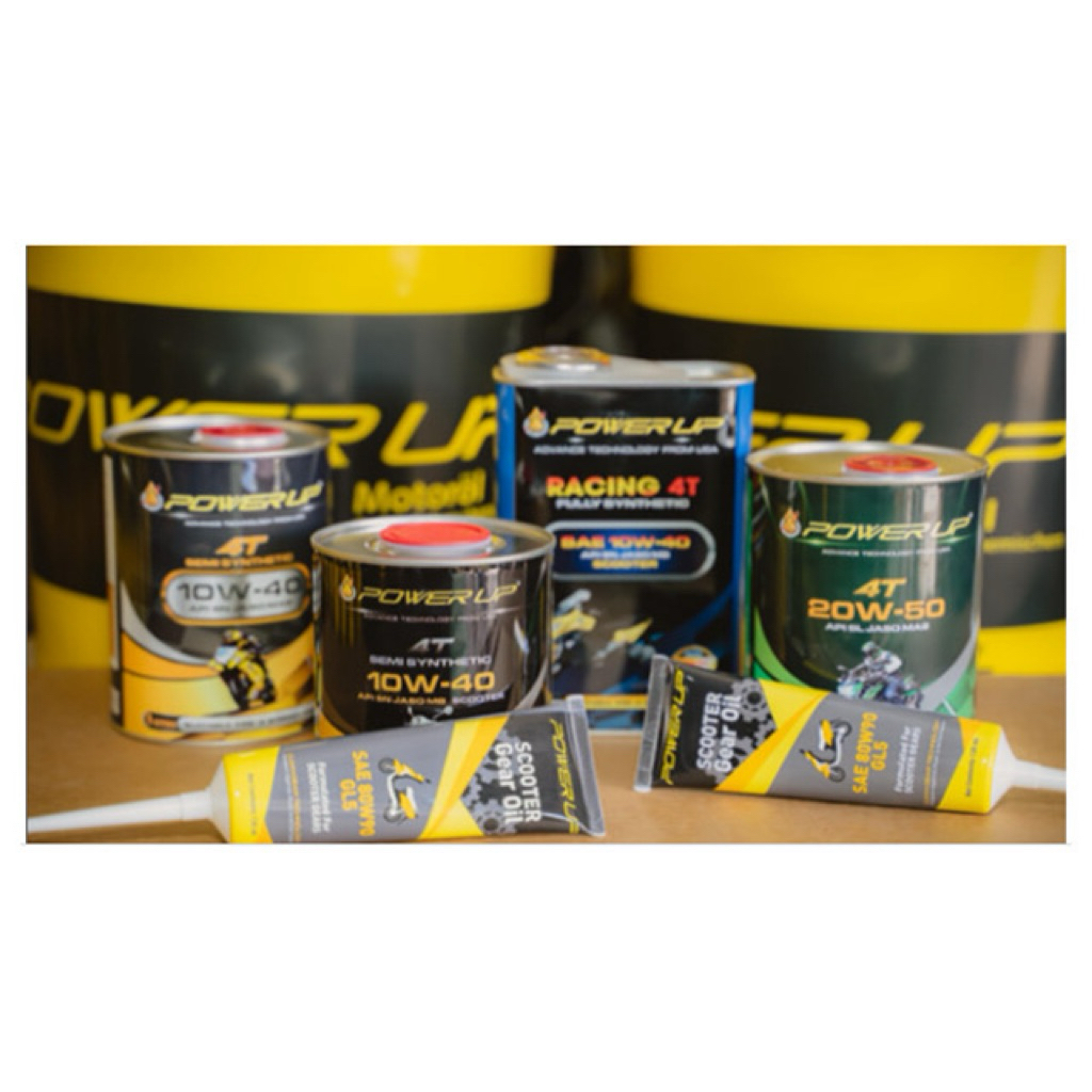 Nhớt Power Up 10w-40 dành cho xe tay ga