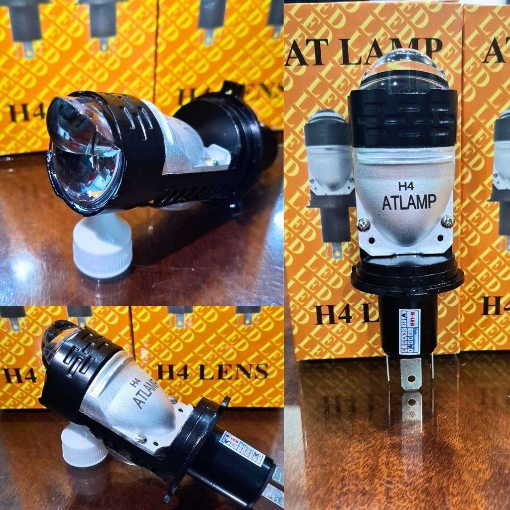 Bóng pha Led ô tô, xe máy V22 Siêu sáng, chân H4.