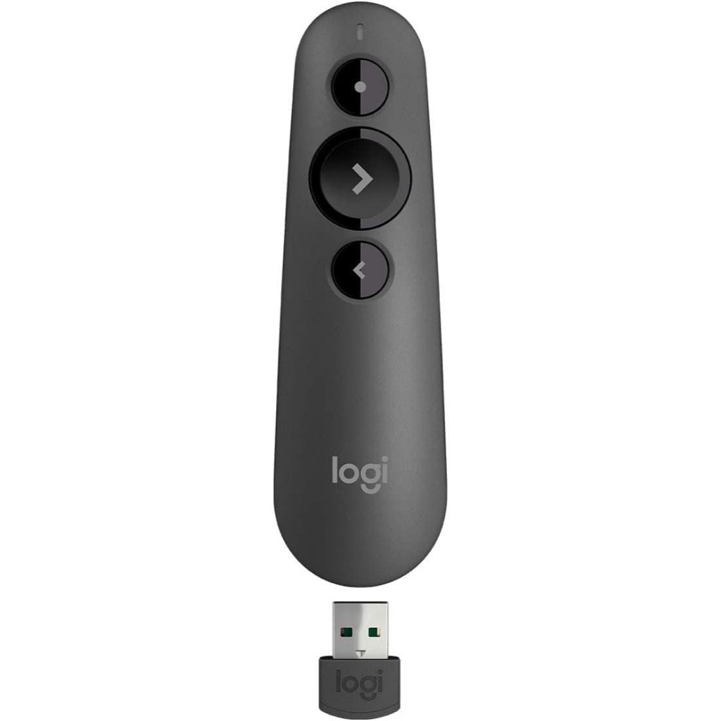 Bút trình chiếu laser LOGITECH R500s - Các nút bấm lập trình được