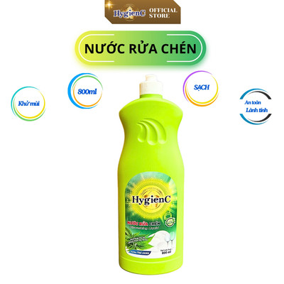 Nước rửa chén bát HygienC dung tích 800g - RNC1
