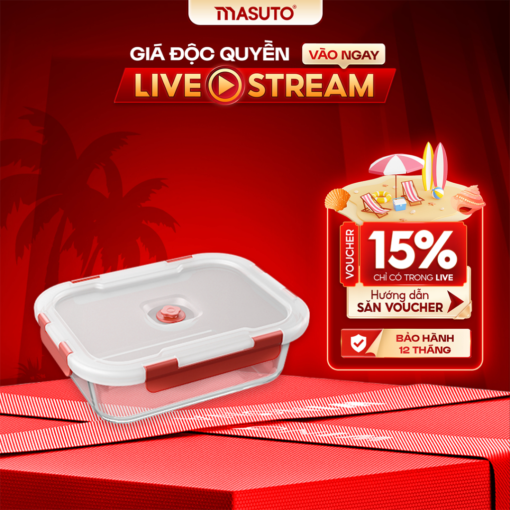 Hộp hút chân không MSVFRESH bảo quản thực phẩm, giữ tươi lâu, chống xi hóa