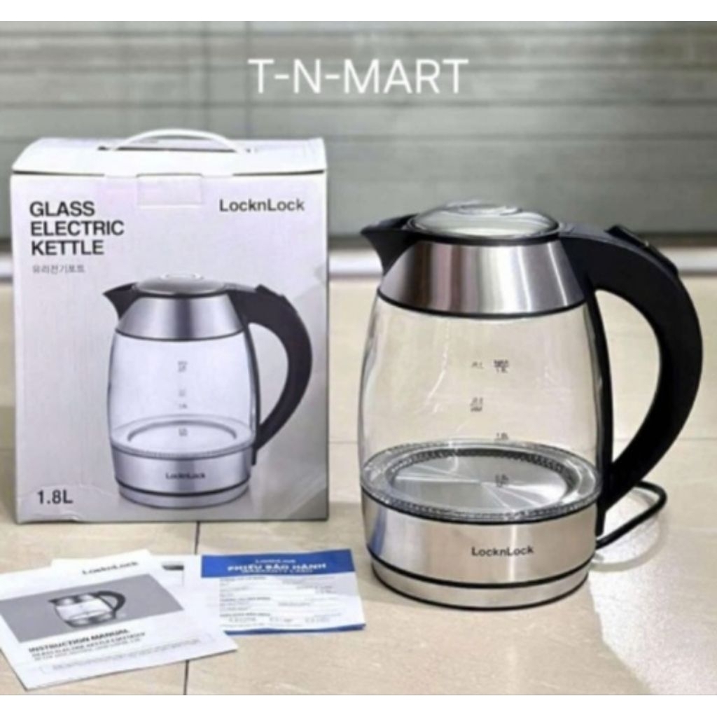 Ấm siêu tốc lock&lock EJK418SLV 1.8L