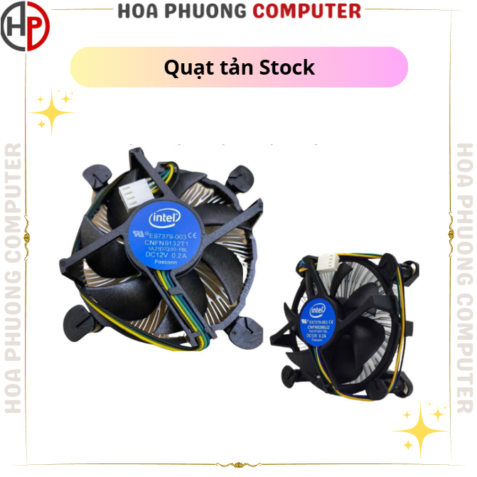 Quạt Tản Nhiệt Stock cho CPU intel