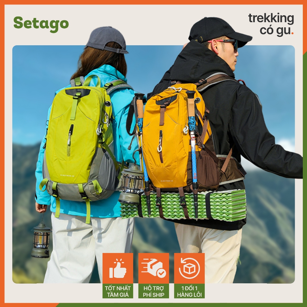 Balo Dã Ngoại, Leo Núi Chống Nước Electron 40L