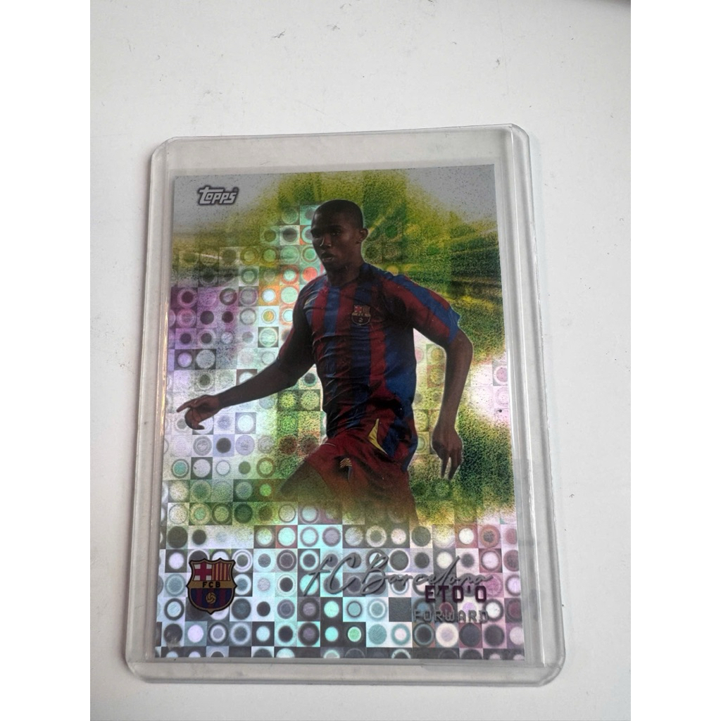 Thẻ bóng đá #N255 Eto'o Barcelona Topps Fc Barcelona 2025/26