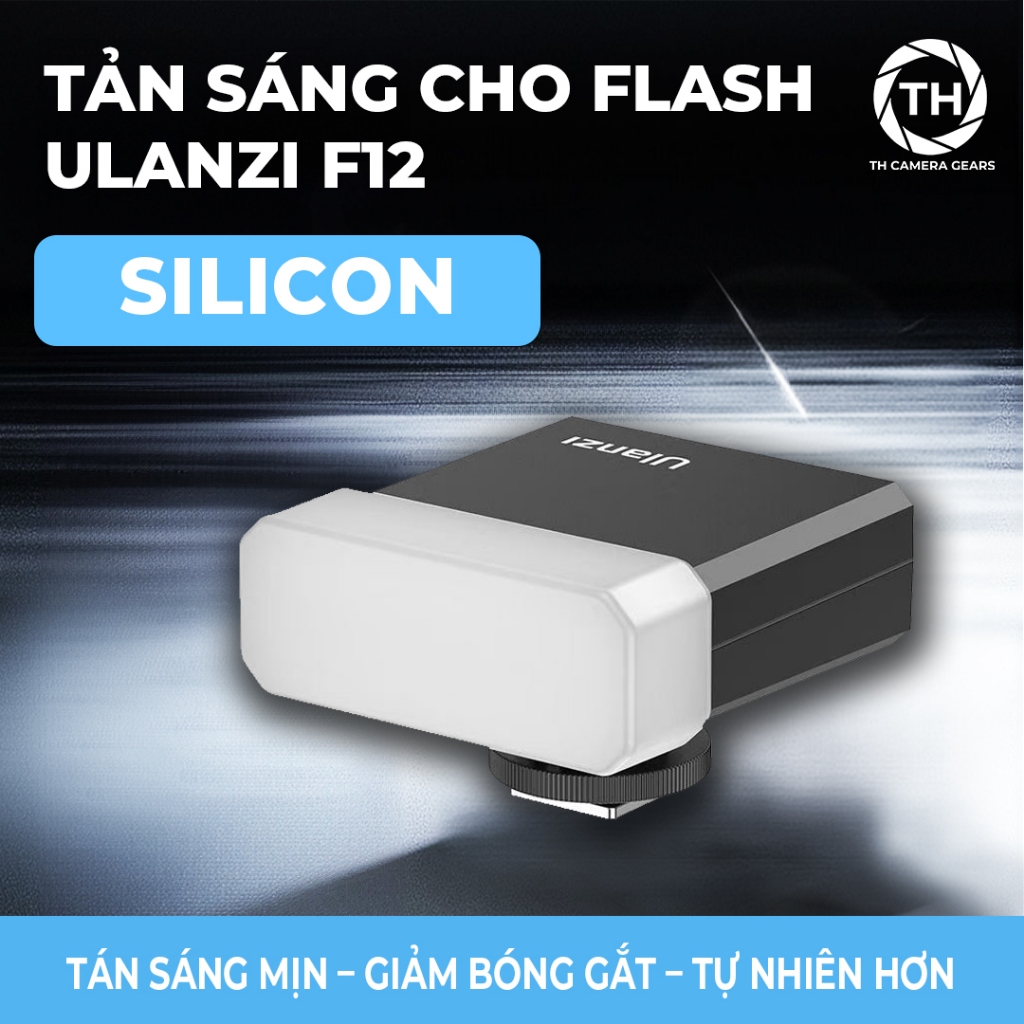 Tản sáng Silicon Ulanzi F12 - TH Cam Gears (Softbox mini làm mềm sáng)