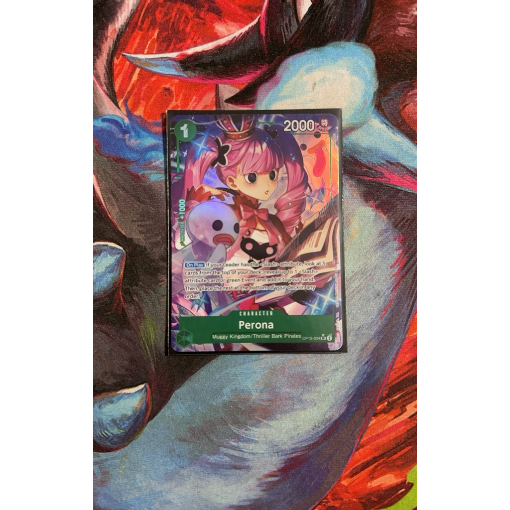 Thẻ One Piece - Perona - OP12 - 034 - SR