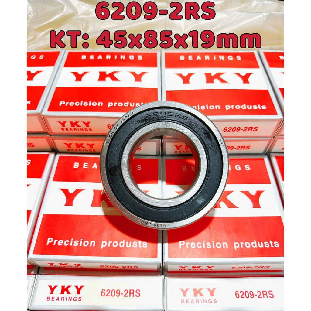 VÒNG BI BẠC ĐẠN 6209-2RS HÀNG MỚI YKY