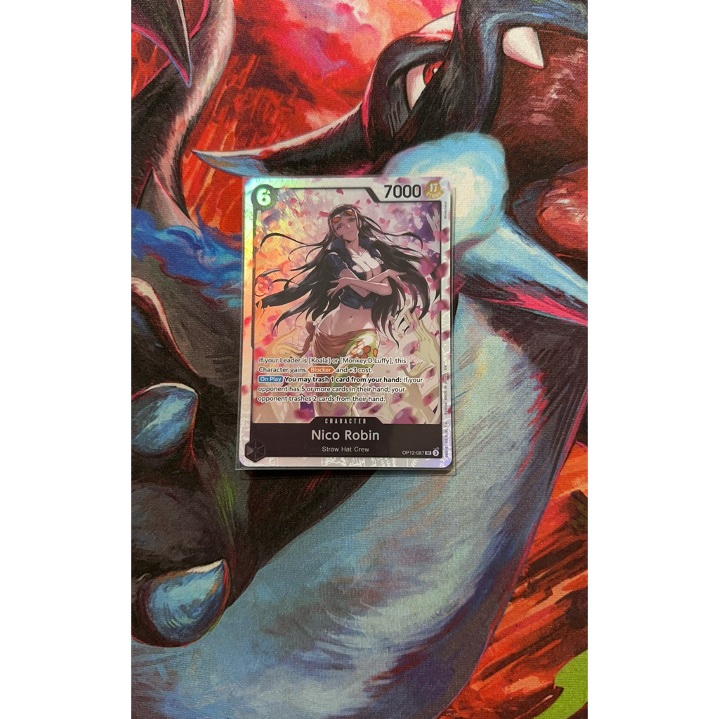 Thẻ One Piece - Nico Robin - OP12 - 087 - SR