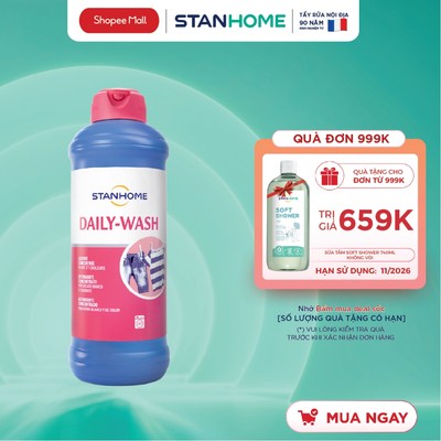 Nước giặt hàng ngày Stanhome daily wash 1500ml