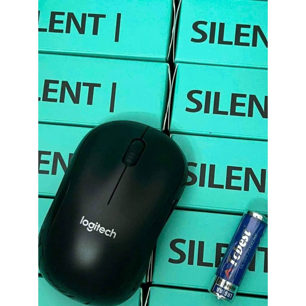 (HÀNG CHÍNH HÃNG) CHUỘT KHÔNG DÂY M220 +TẶNG KÈM PIN