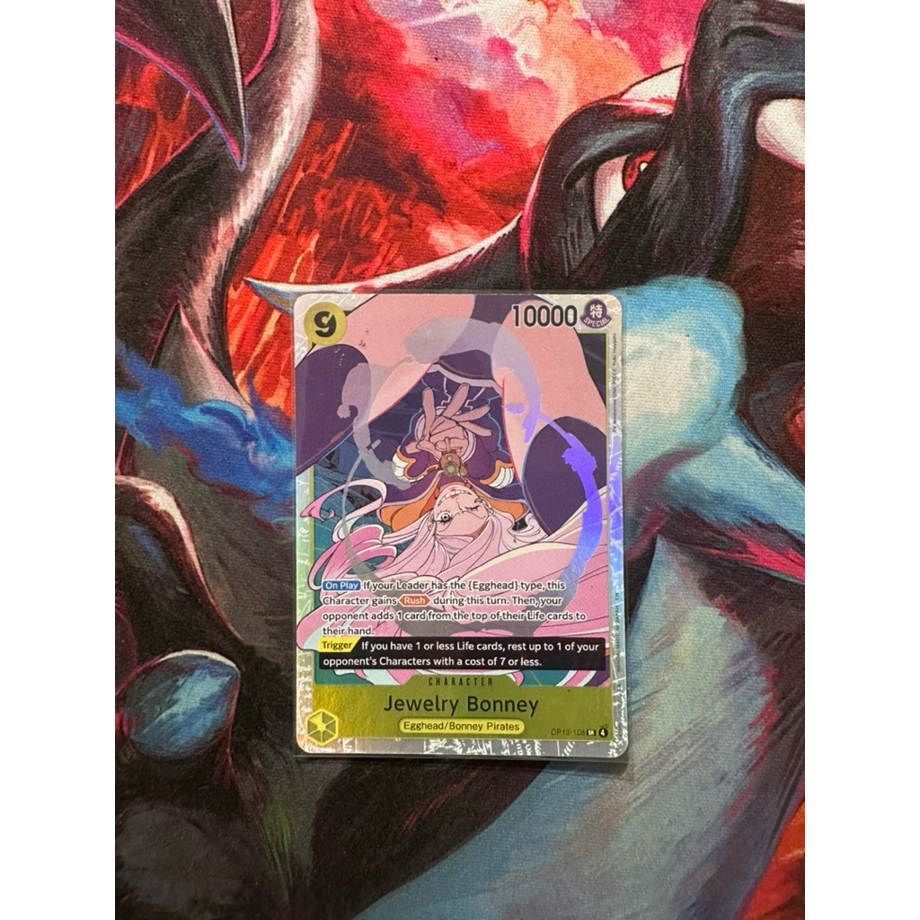 Thẻ One Piece - Jewelry Bonney - OP13 - 108 - SR