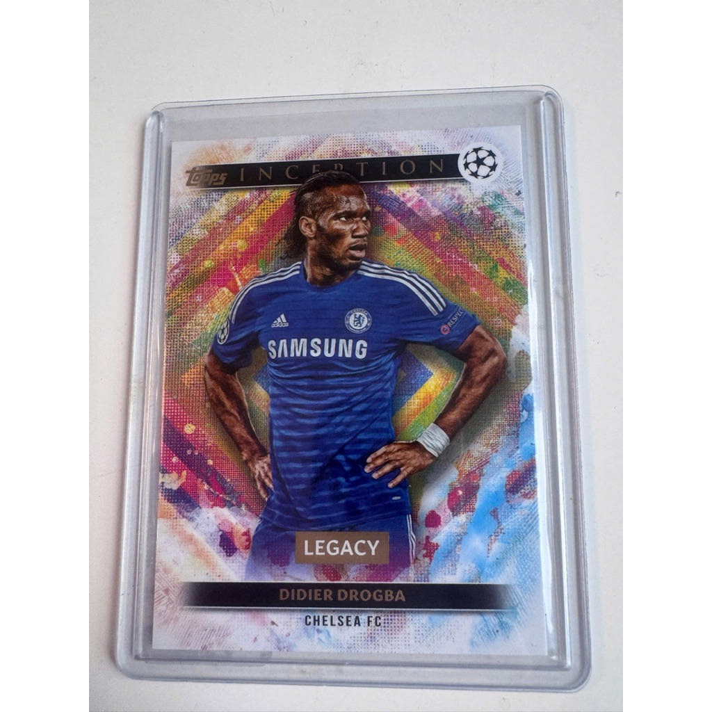 Thẻ bóng đá #N232 Didier Drogba Chelsea Topps Inception 2025/26