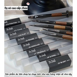Cọ nét nhật, cọ vẽ móng cao cấp, cọ vẽ hoạt hình, cọ hoa cúc cọ vẽ nhật, cọ đắp gel , cọ nhật cao cấp Zh.Zhou