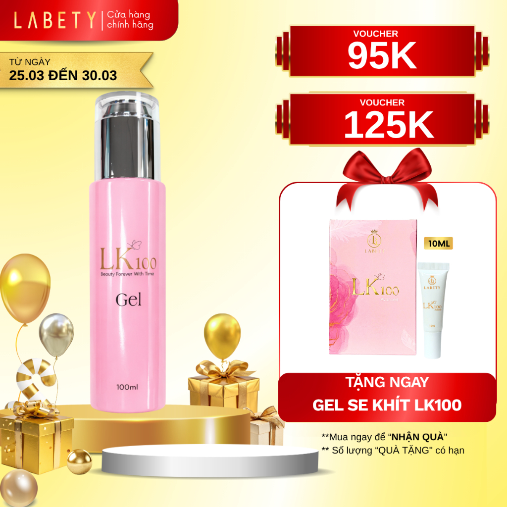 Dung Dịch Vệ Sinh Vùng Kín LK100 100ml| Làm Sạch Sâu  Ngăn Mùi 24H, Dưỡng Ẩm Tăng Đàn Hồi Cho Da