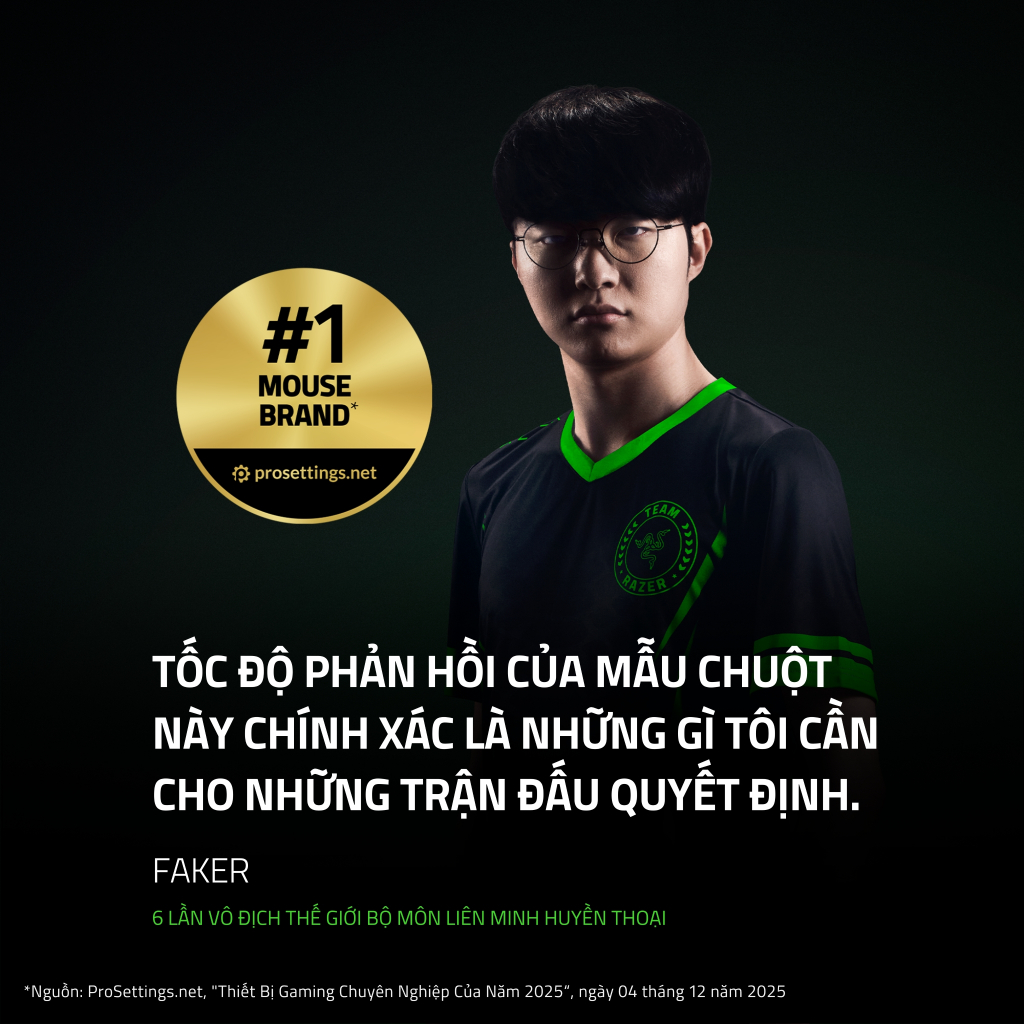 Chuột Gaming không dây Razer Viper V4 Pro 8K hz 49G Cảm biến Focus Pro 50k Gen 3 BH 24 tháng | BigBuy360 - bigbuy360.vn