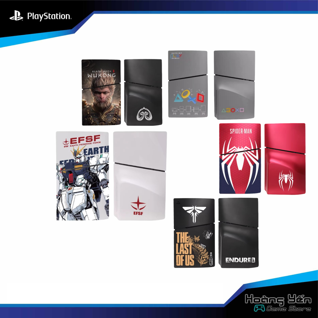 Vỏ Máy Ps5 Fat và Cover Máy Ps5 Slim và Lưới Lọc Bụi Ps5 Fat, Slim và Pro