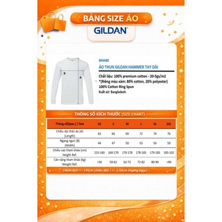 Áo thun Gildan Hammer Dài tay