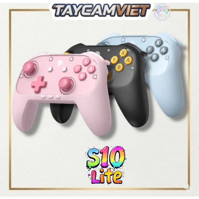 EasySMX S10 Lite - Tay cầm tương thích Switch 2, Switch, PC, Mobile giá rẻ