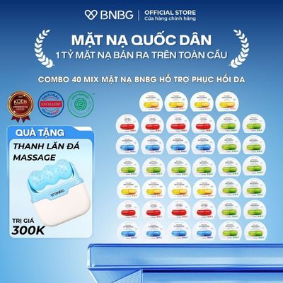 Combo 40 Mặt Nạ BNBG Mix Hỗ Trợ Làm Dịu Da BNBG Vita Genic Jelly Mask 30mlx40