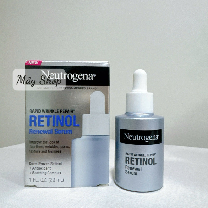 Serum giảm nếp nhăn Neutrogena Retinol Renewal Seurm 29ml