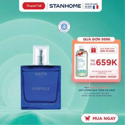 Nước hoa cao cấp cho nam giới Kiotis Vertige 100ml