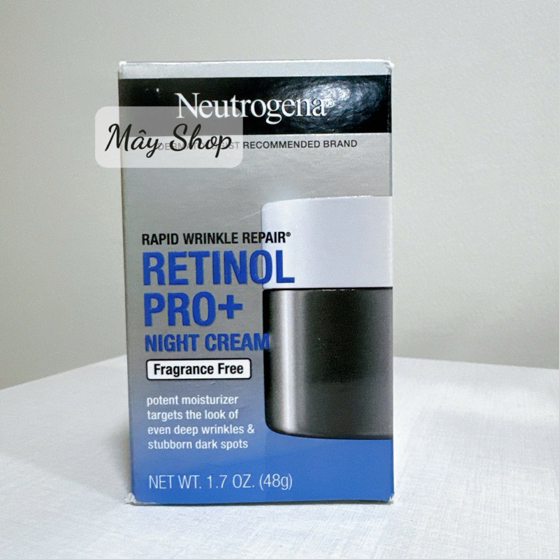 Kem dưỡng giảm nếp nhăn Neutrogena Retinol Pro+ Night Cream