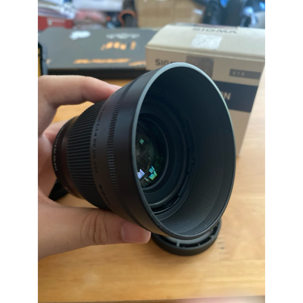 Lens Sigma 56mm f/1.4 DC DN Contemporary for Sony (ngàm E) 98%
