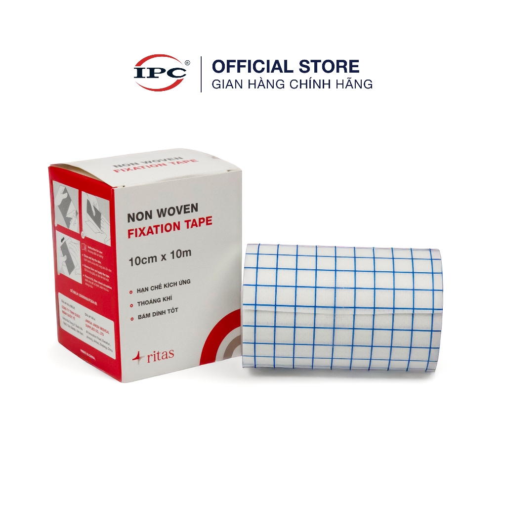 Băng keo cuộn co giãn CLIVEX/ RITAS (Hộp/1 Cuộn)