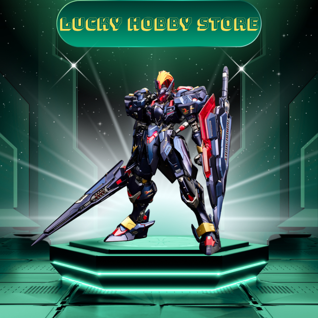 Mô Hình Ráp Sẵn Ultimate Lancelot - Knight of Ash của Moshow toys ( Lancelot Đen )