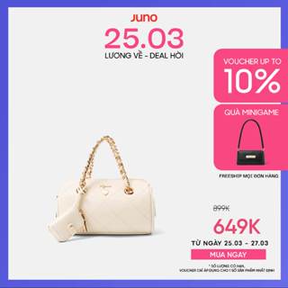 Túi Xách Nữ Thời Trang JUNO Cỡ Nhỏ Form Bowling Preppy Hanbook TXN985