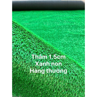 Combo 50m2 thảm cỏ 1.5cm xanh non hàng mới về trải sự kiện sân vườn cỏ mọc xanh tươi