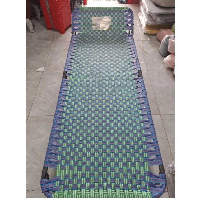 Giường xếp/Ghế xếp Đài Loan, giường bố/ghế bố, giường sắt xếp gấp, giường sắt tĩnh điện