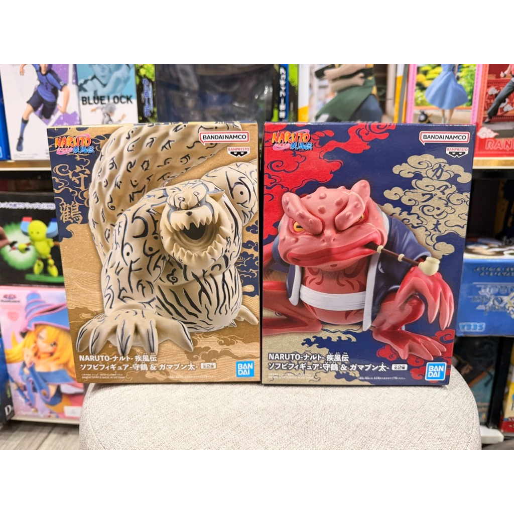 Mô hình Naruto Nhất Vĩ Shukaku và cóc lão đại GAMABUNTA chính hãng đồ decor máy tính quà tặng sasuke