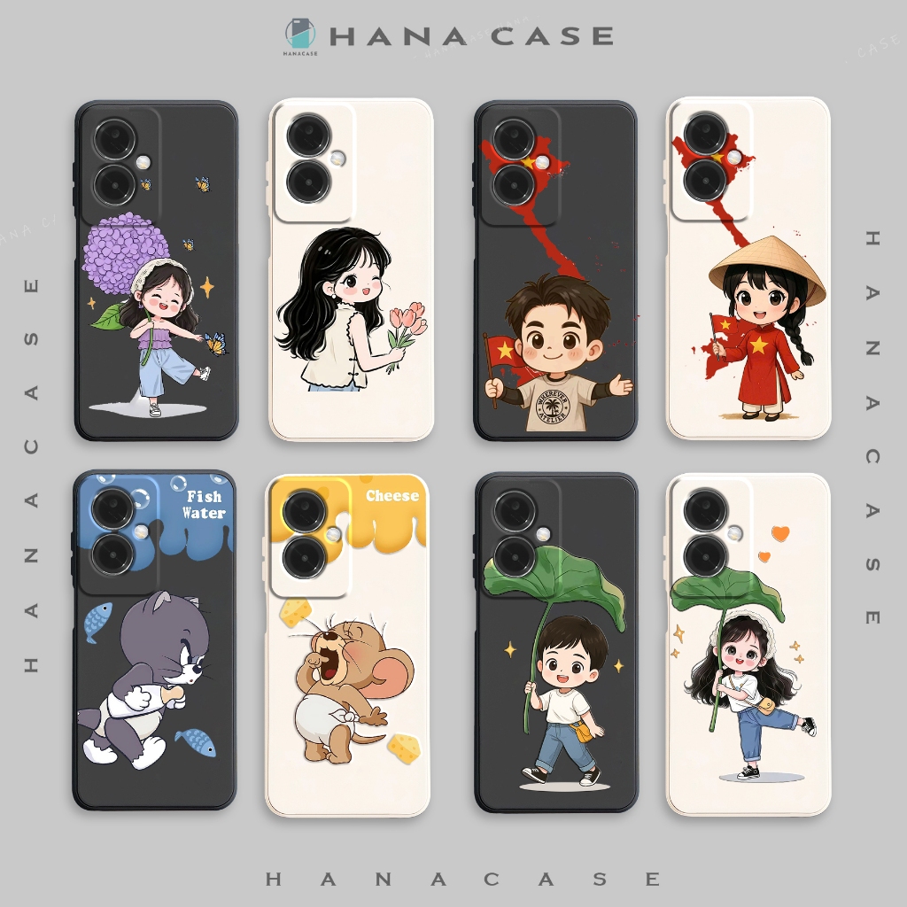 Ốp lưng Oppo A59 5G / A1i / A2M 5G, silicon dẻo, chống sốc