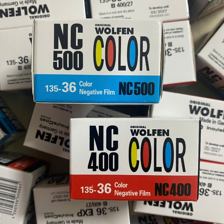 Film Wolfen NC400, Wolfen NC500, 36 kiểu, date 2027 - GippyFilm - Tiệm tạp hóa Gippy