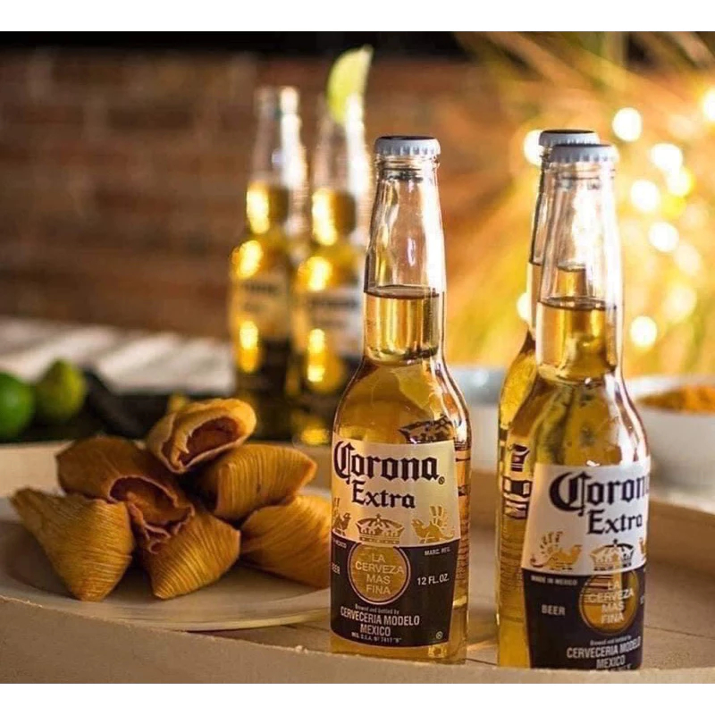 [Ship Hoả Tốc] Bia Corona Extra - Nhập Khẩu Mexico thùng 24 chai 300ml