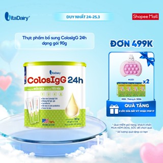 Thực phẩm bổ sung ColosIgG 24h dạng gói 90g – Bổ sung dinh dưỡng, tiện lợi sử dụng