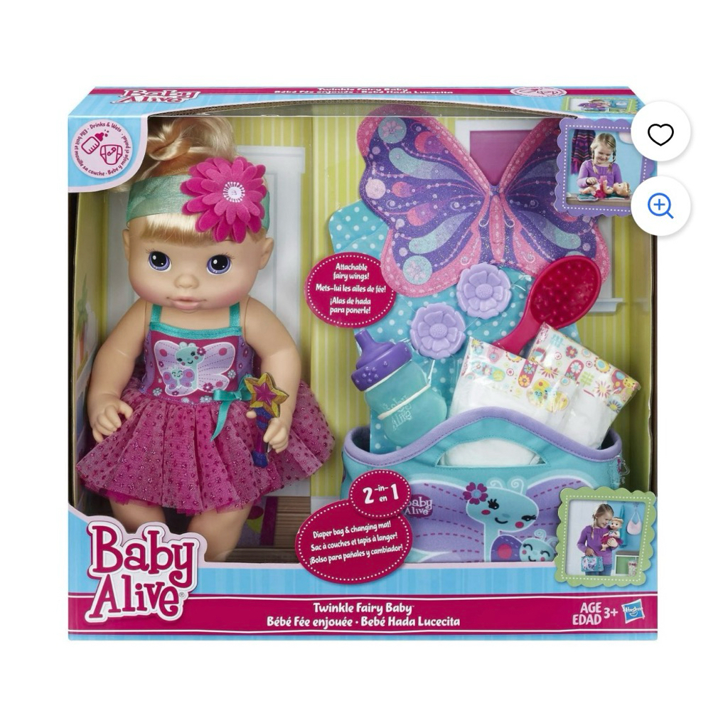 Búp bê Baby Alive Twinkle Fairy Baby