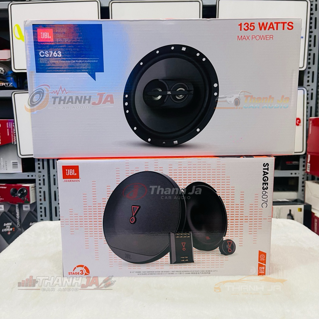 7 Loa cánh cửa ôtô xe hơi JBL , Jbl Stage 3 607C , Jbl CS 763